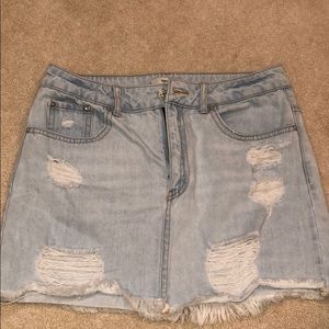Forever 21 Jean skirt